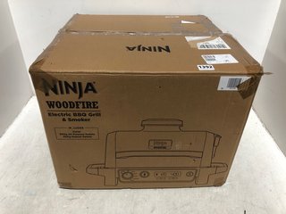 NINJA WOODFIRE ELECTRIC BBQ GRILL AND SMOKER RRP - £349: LOCATION - B8