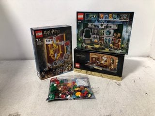 4 X ASSORTED LEGO ITEMS TO INCLUDE IDEAS TRIBUTE TO GALILEO GALILEI BUILD KIT MODEL: 40595: LOCATION - B9