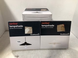 7 X GOOD HOME ZANBAR LAMPSHADES: LOCATION - B15