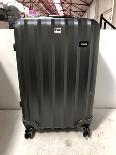 KONO 28'' HARDSHELL TRAVEL SUITCASE IN GREY: LOCATION - B16