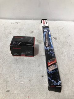 BOSCH AERO TWIN WIPER BLADE PACK TO INCLUDE BREMBO PRIME BRAKE PADS: LOCATION - B16