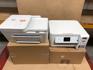 2 X ASSORTED PRINTERS TO INCLUDE HP DESKJET PLUS 4120E ALL IN ONE PRINTER: LOCATION - B18