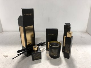 3 X ASSORTED LUXENOA ITEMS TO INCLUDE FRAGRANCED ROOM SPRAY: LOCATION - D6