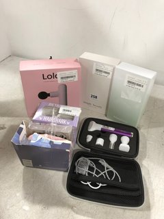 QTY OF ASSORTED BEAUTY ITEMS TO INCLUDE LOLA PORTABLE MASSAGE DEVICE: LOCATION - D7