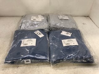 4 X PACKS OF SELECT WOMENS ASSORTED LONG SLEEVE SWEATSHIRTS IN GREY AND BLUE IN VARIOUS SIZES: LOCATION - D12