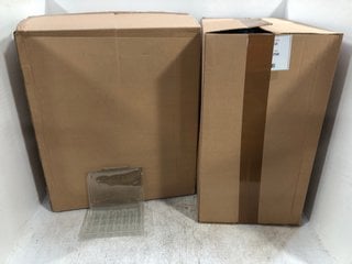 2 X BOXES OF PLASTIC SMALL HYGIENE TRAYS: LOCATION - D14