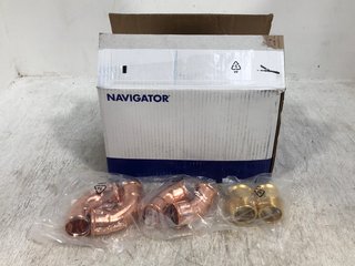 BOX OF NAVIGATOR 35MM PRESS FIT WATER MALE ADAPTERS: LOCATION - D15