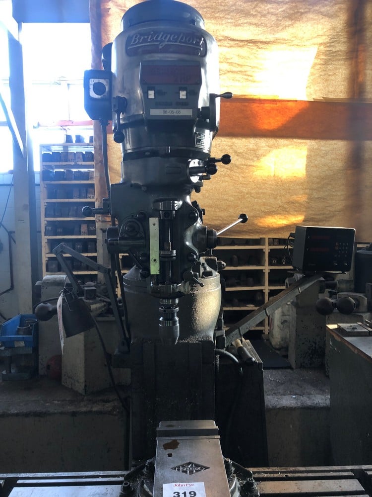 John Pye Auctions BRIDGEPORT SERIES 1 2HP TURRET MILLING MACHINE S/N 283820778U (RISK