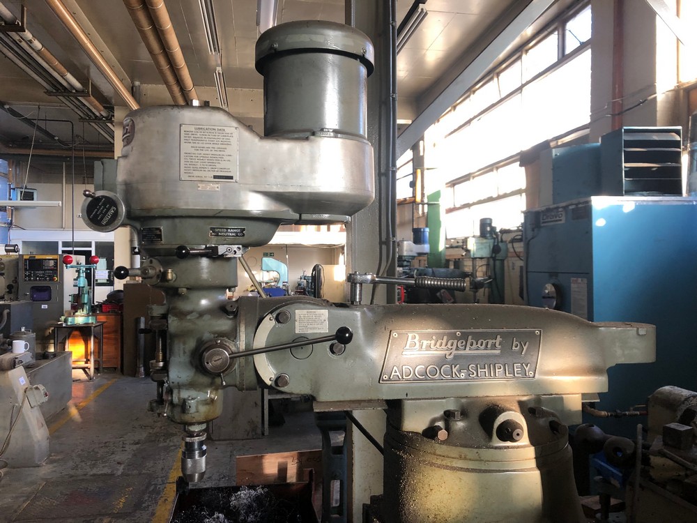 John Pye Auctions BRIDGEPORT SERIES 1 2HP TURRET MILLING MACHINE S/N 283820778U (RISK
