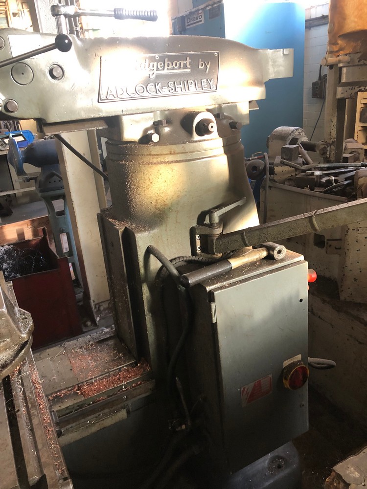 John Pye Auctions BRIDGEPORT SERIES 1 2HP TURRET MILLING MACHINE S/N 283820778U (RISK