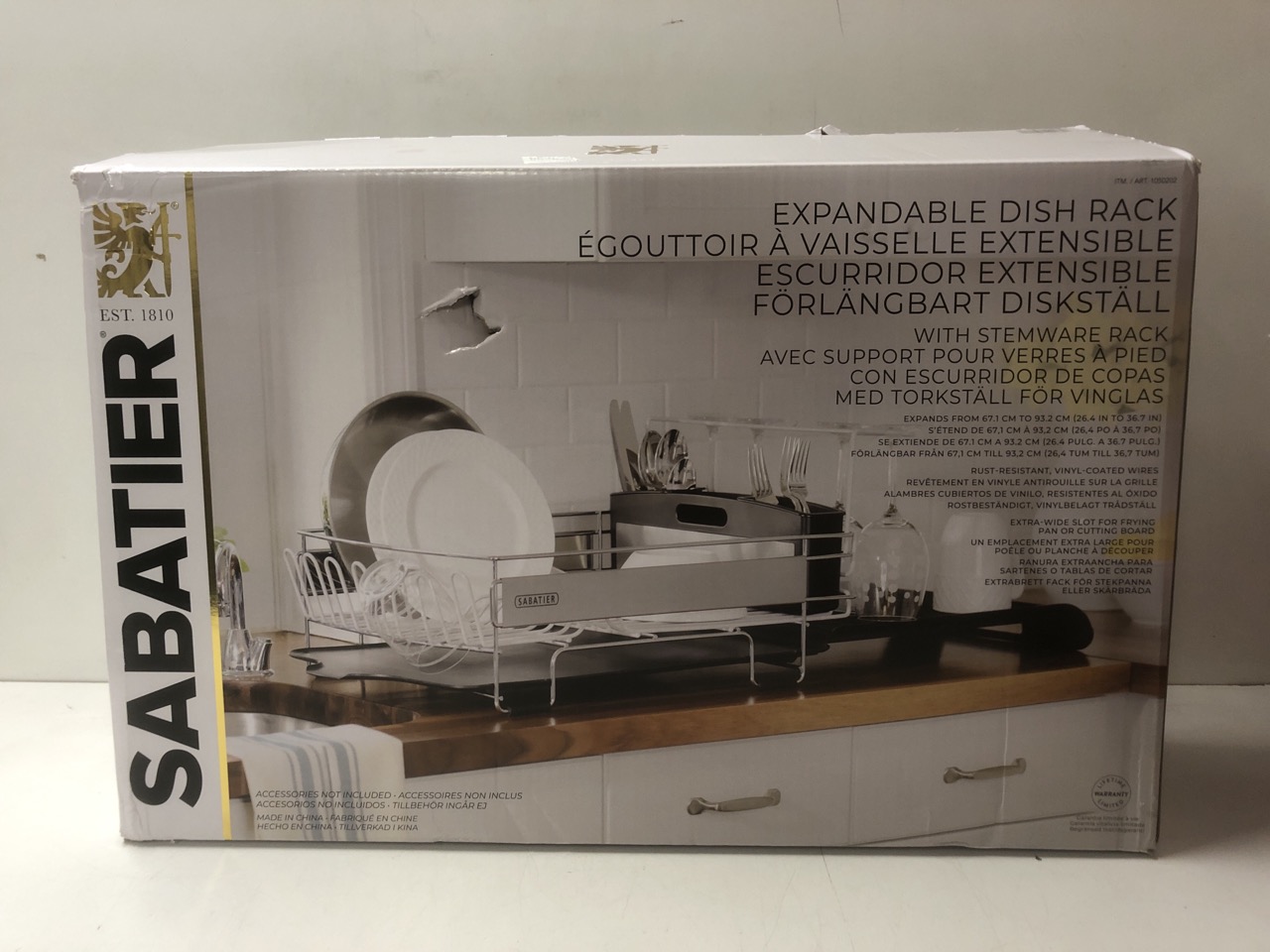 John Pye Auctions SABATIER EXPANDABLE DISH RACK