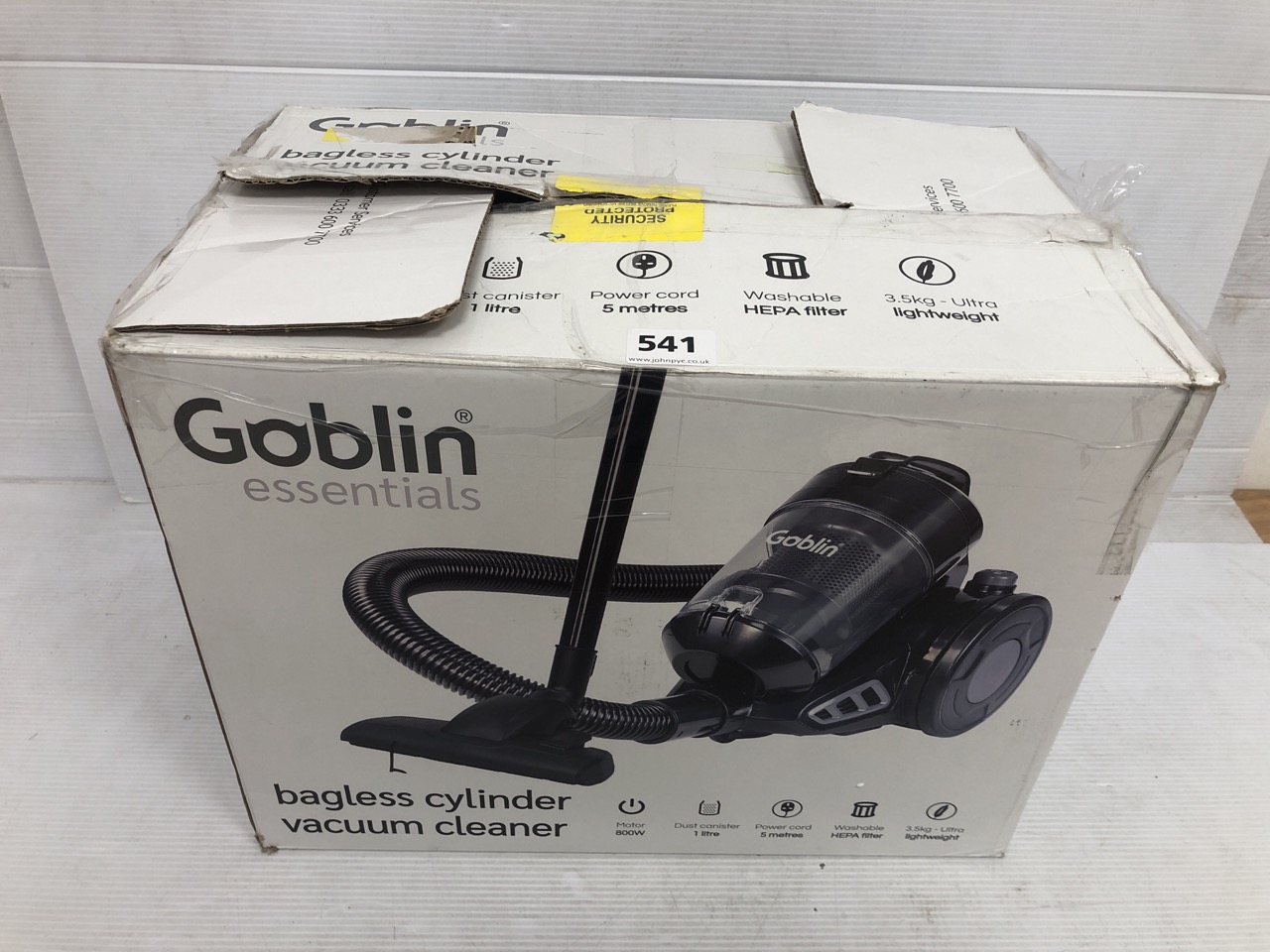 John Pye Auctions GOBLIN BAGLESS CYLINDER VACUUM CLEANER