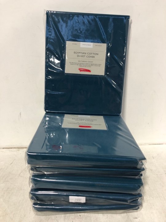 John Pye Auctions 6 X JOHN LEWIS & PARTNERS EGYPTIAN COTTON DOUBLE