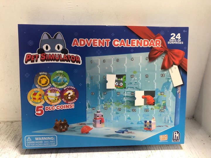 John Pye Auctions - 10 X PET SIMULATOR - ADVENT CALENDARS: LOCATION - C5