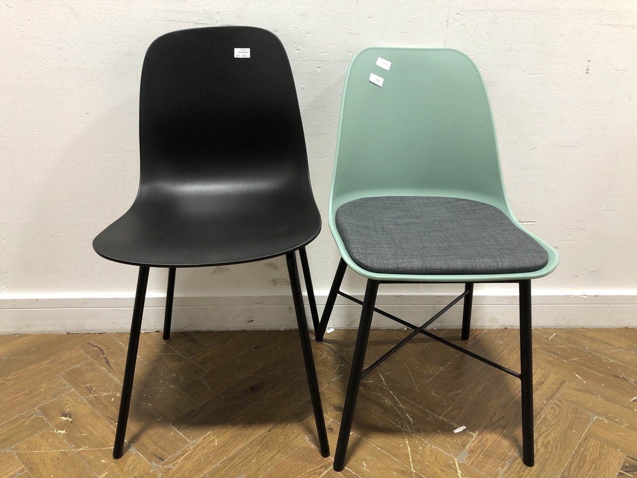 John Pye Auctions JOHN LEWIS 1 X WHITBY SIDE CHAIR IN BLACK PLUS 1 X
