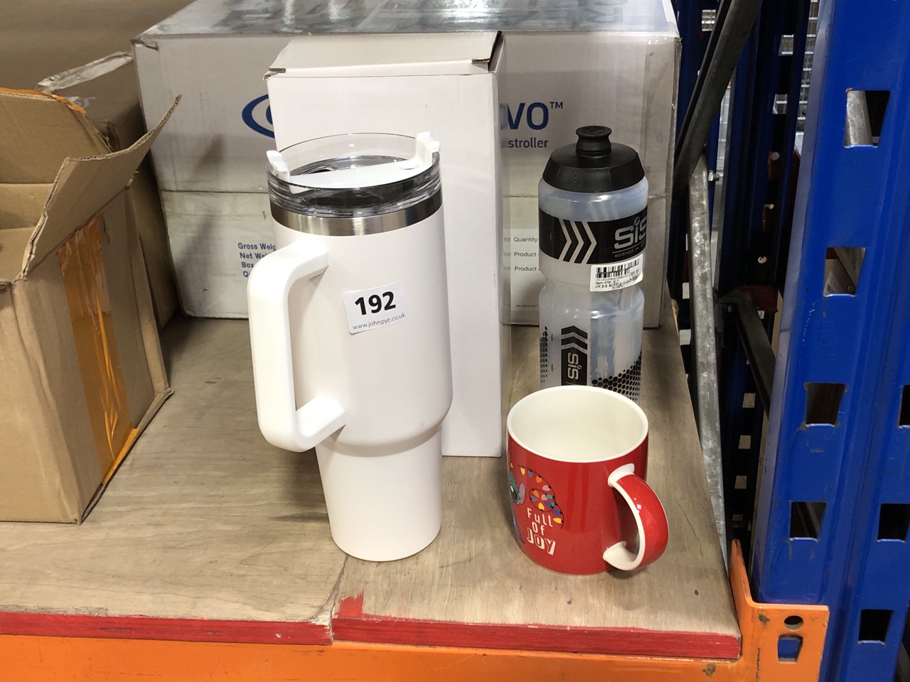 John Pye Auctions 4 X ASSORTED CUPS TO INCLUDE EXTRA LARGE CUP FILTER