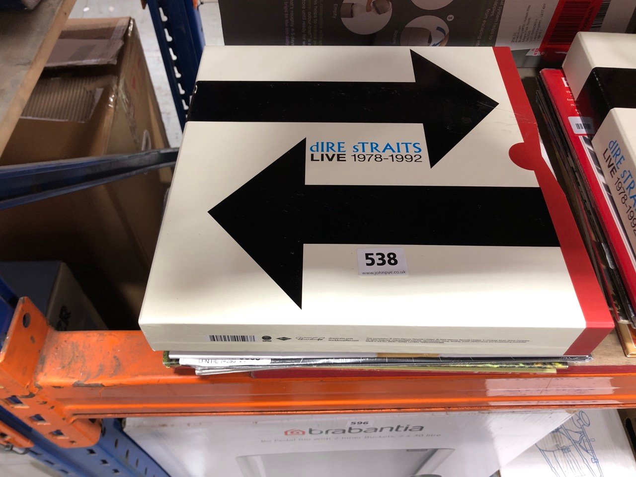 John Pye Auctions - 10X ASSORTED LP ALBUM TO INCLUDE DIRE STRAITS LIVE 1978- 1992.