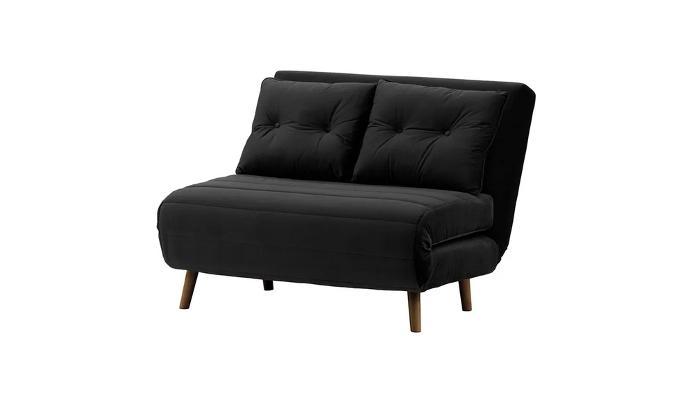 John Pye Auctions FLIC SMALL SOFA BED 103CM BLACK RRP £528 (BLOCK A