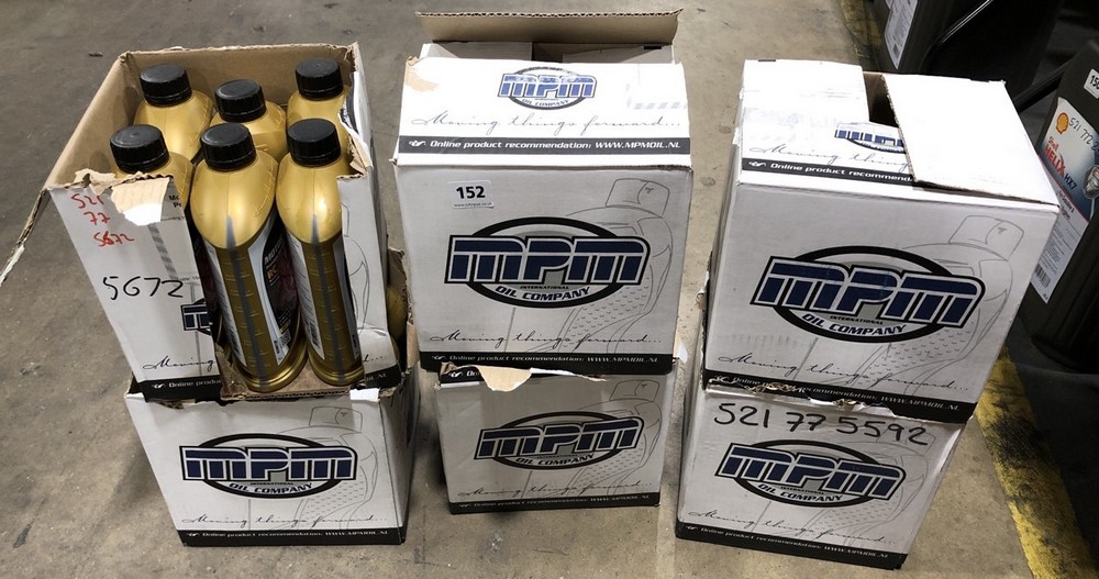 John Pye Auctions 36 X ASSORTED MPM 1L MOTOR OILS TO INCLUDE MPM