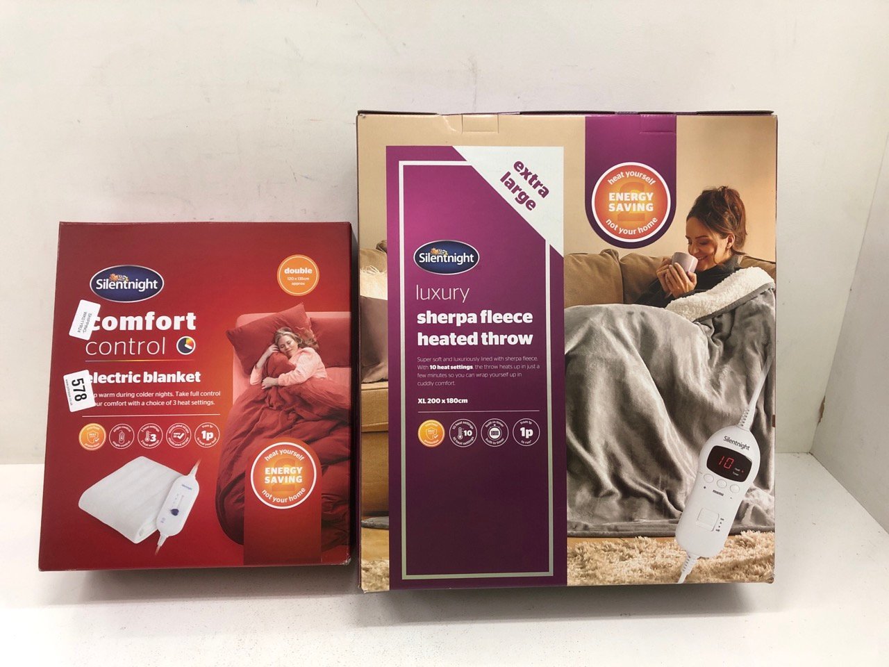 John Pye Auctions 1X SILENTNIGHT COMFORT CONTROL ELECTRIC BLANKET