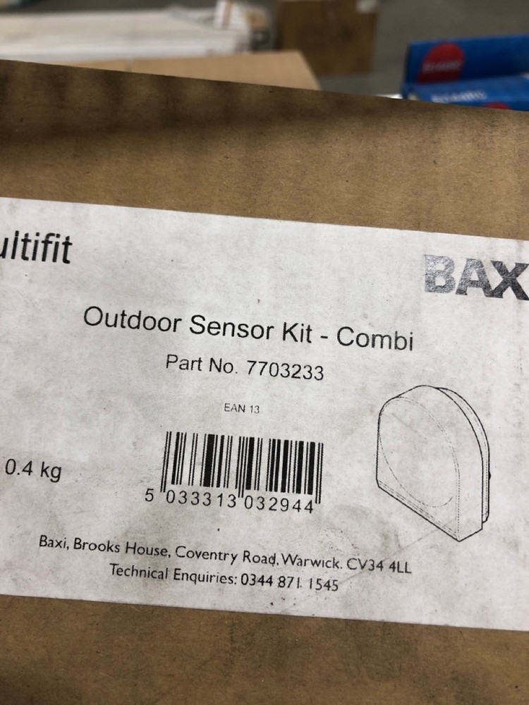 John Pye Auctions 18 X BAXI MULTIFIT OUTDOOR SENSOR KIT COMBI (BLOCK