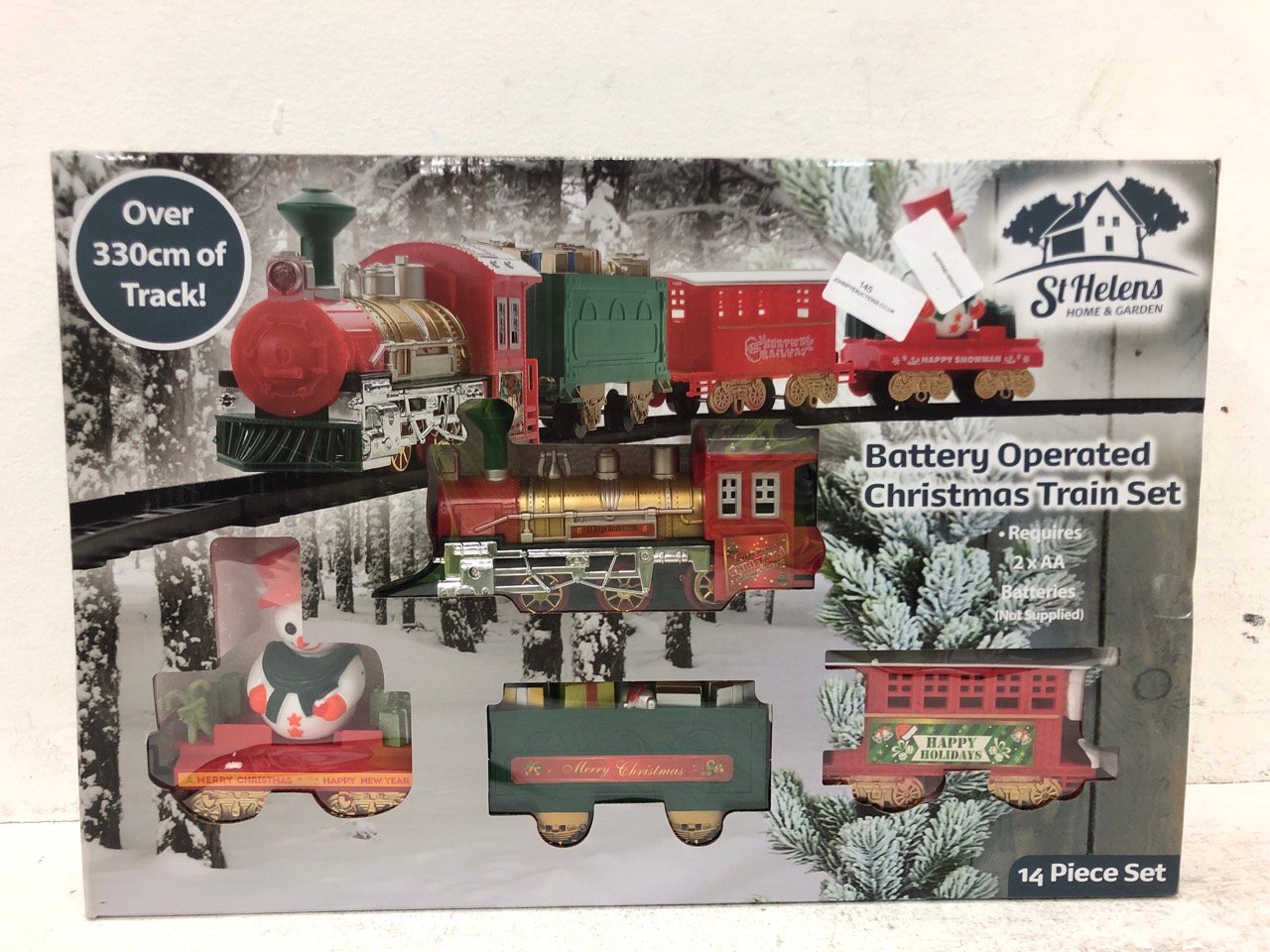 John Pye Auctions ST HELENS BATTERY OPERATED CHRISTMAS TRAIN RRP £60