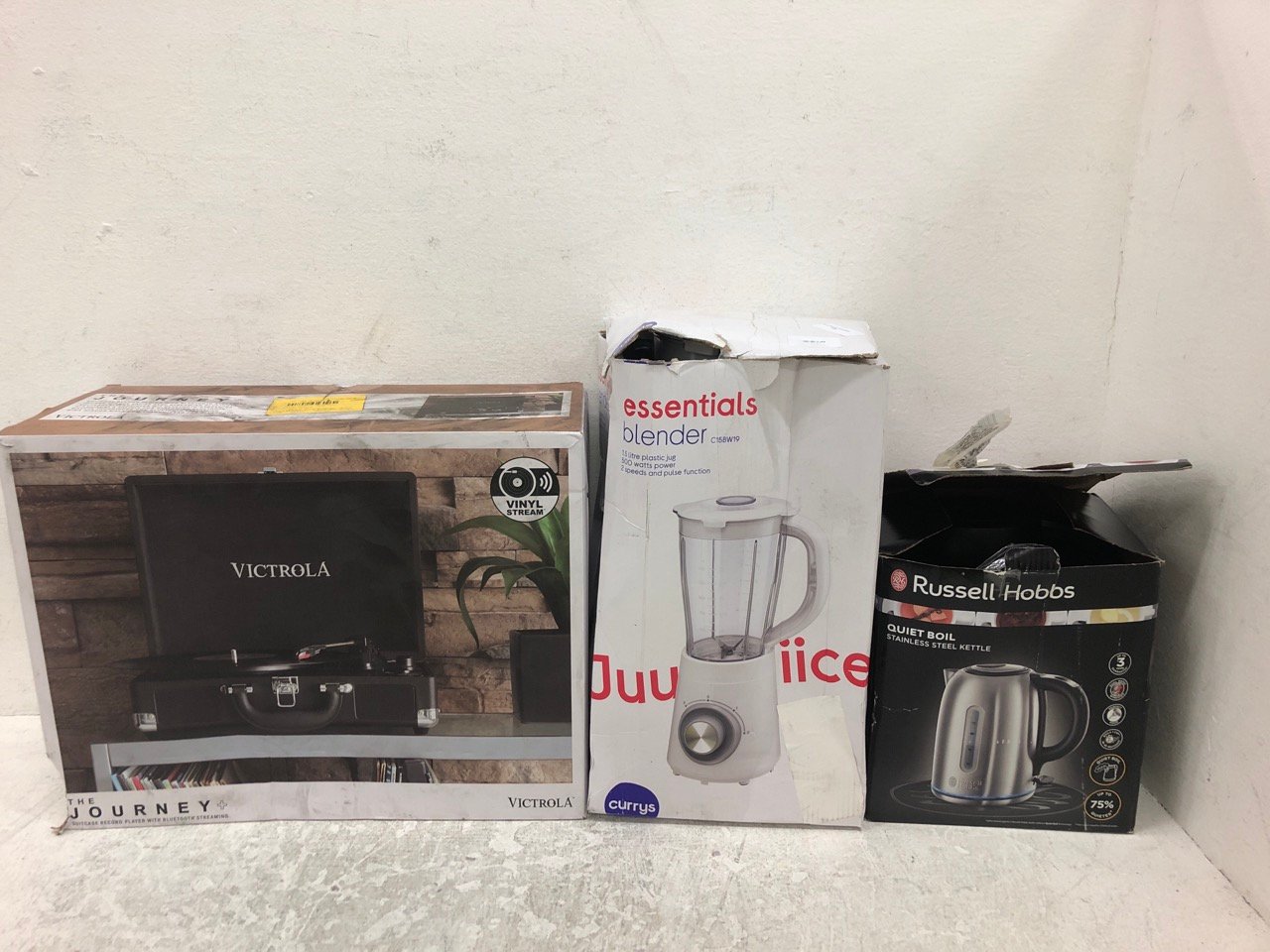John Pye Auctions RUSSELL HOBBS QUIET BOIL STAINLESS STEEL KETTLE