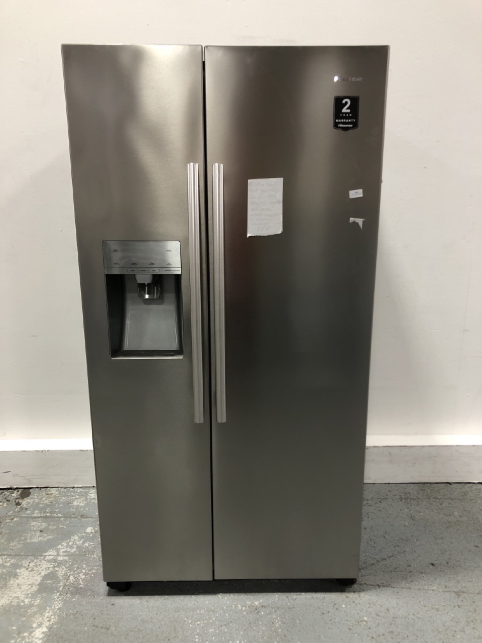 John Pye Auctions HISENSE RS694N4IIF AMERICAN STYLE FRIDGE FREEZER