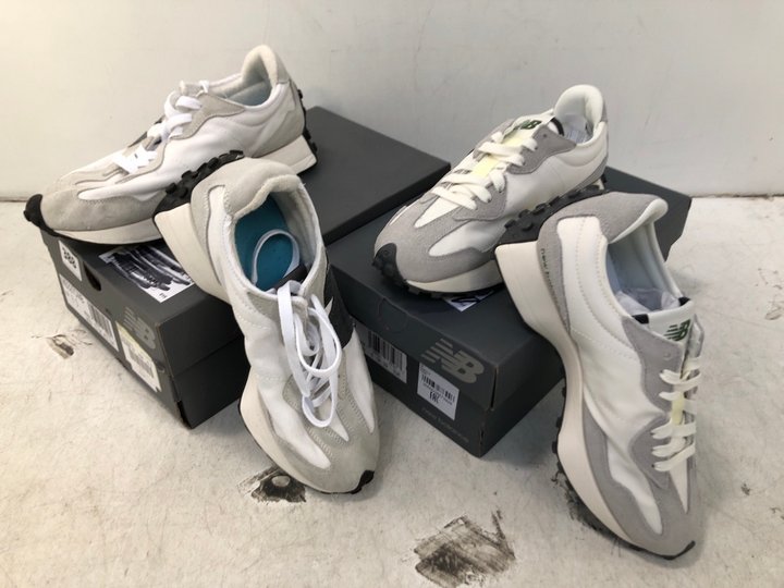 John Pye Auctions NEW BALANCE WOMENS MS327 TRAINERS IN GREY UK SIZE