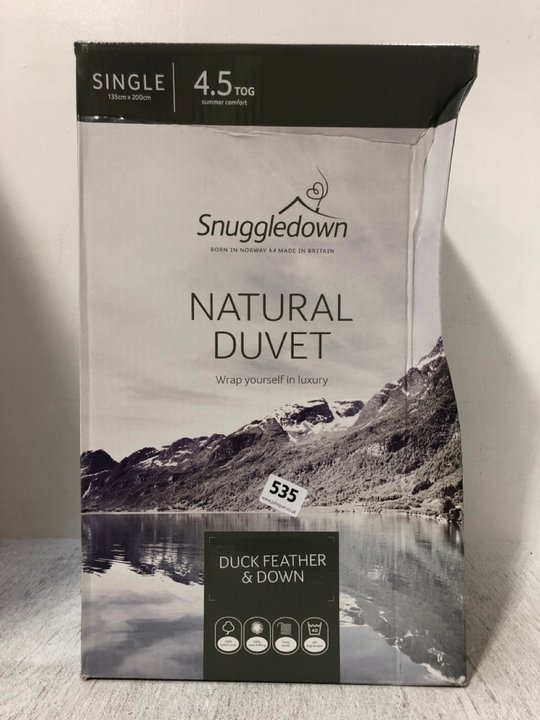 John Pye Auctions JOHN LEWIS & PARTNERS SNUGGLEDOWN NATURAL DUVET