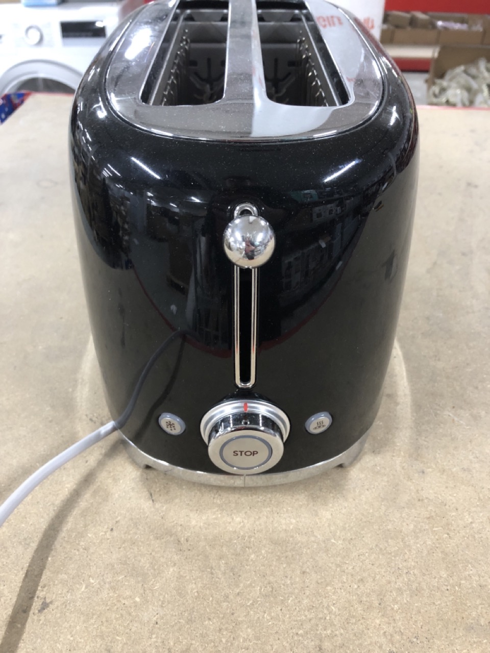 John Pye Auctions SMEG 4 SLICE TOASTER BLACK