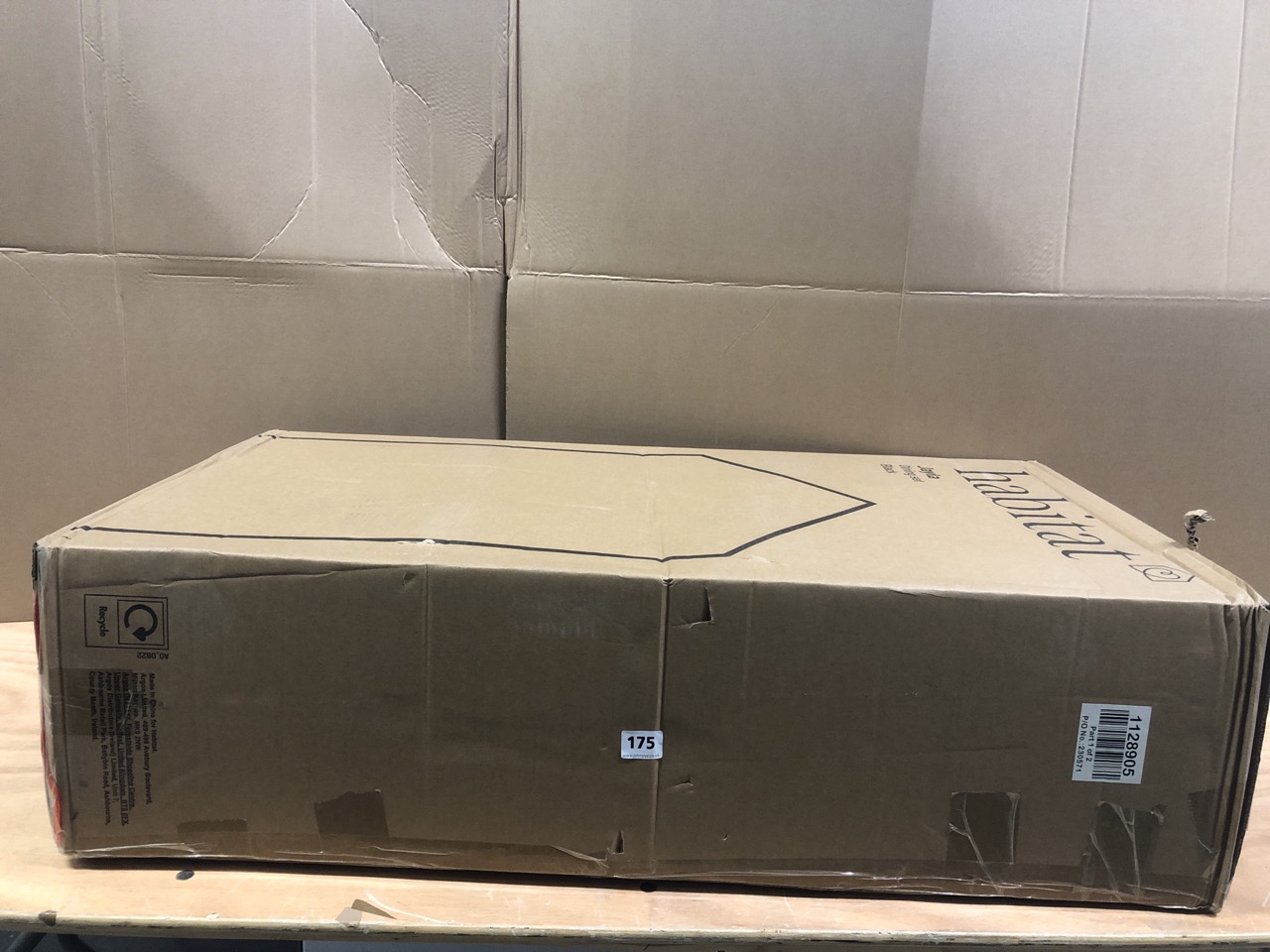 John Pye Auctions HABITAT JAYLA DINING SET BLACK (COLLECTION OR