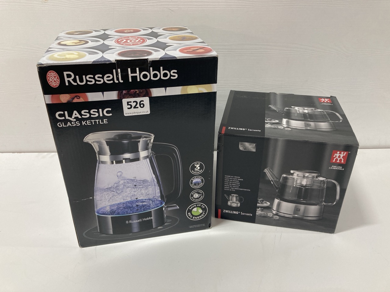 John Pye Auctions 2 X KITCHEN ITEMS INC RUSSELL HOBBS CLASSIC GLASS