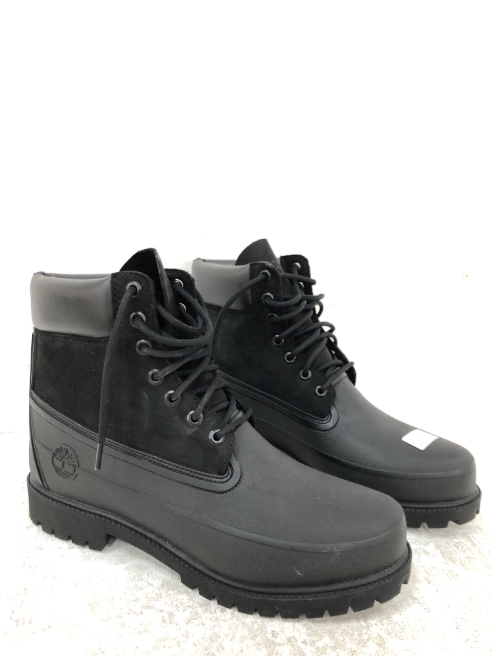 John Pye Auctions TIMBERLAND MENS BLACK BOOTS SIZE UK 11.5 RRP £160