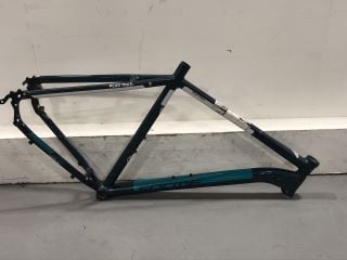 FORME PEAK TRAIL 1.0 CROSS COUNTRY MOUNTAIN BIKE FRAME IN SEA BLUE RRP £275 - VIEWING ADVISED