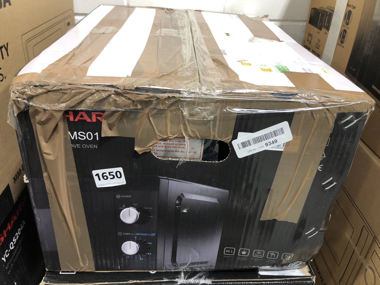 John Pye Auctions SHARP MICROWAVE YPMS01. (DELIVERY ONLY)