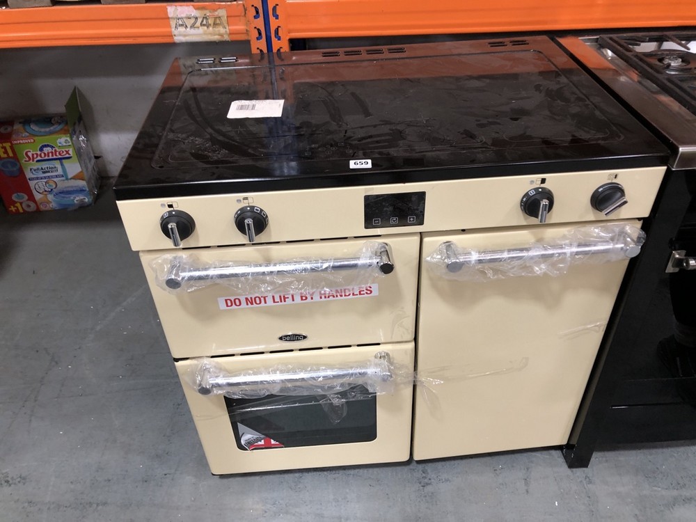 John Pye Auctions BELLING KENSINGTON 90CM ELECTRIC INDUCTION RANGE