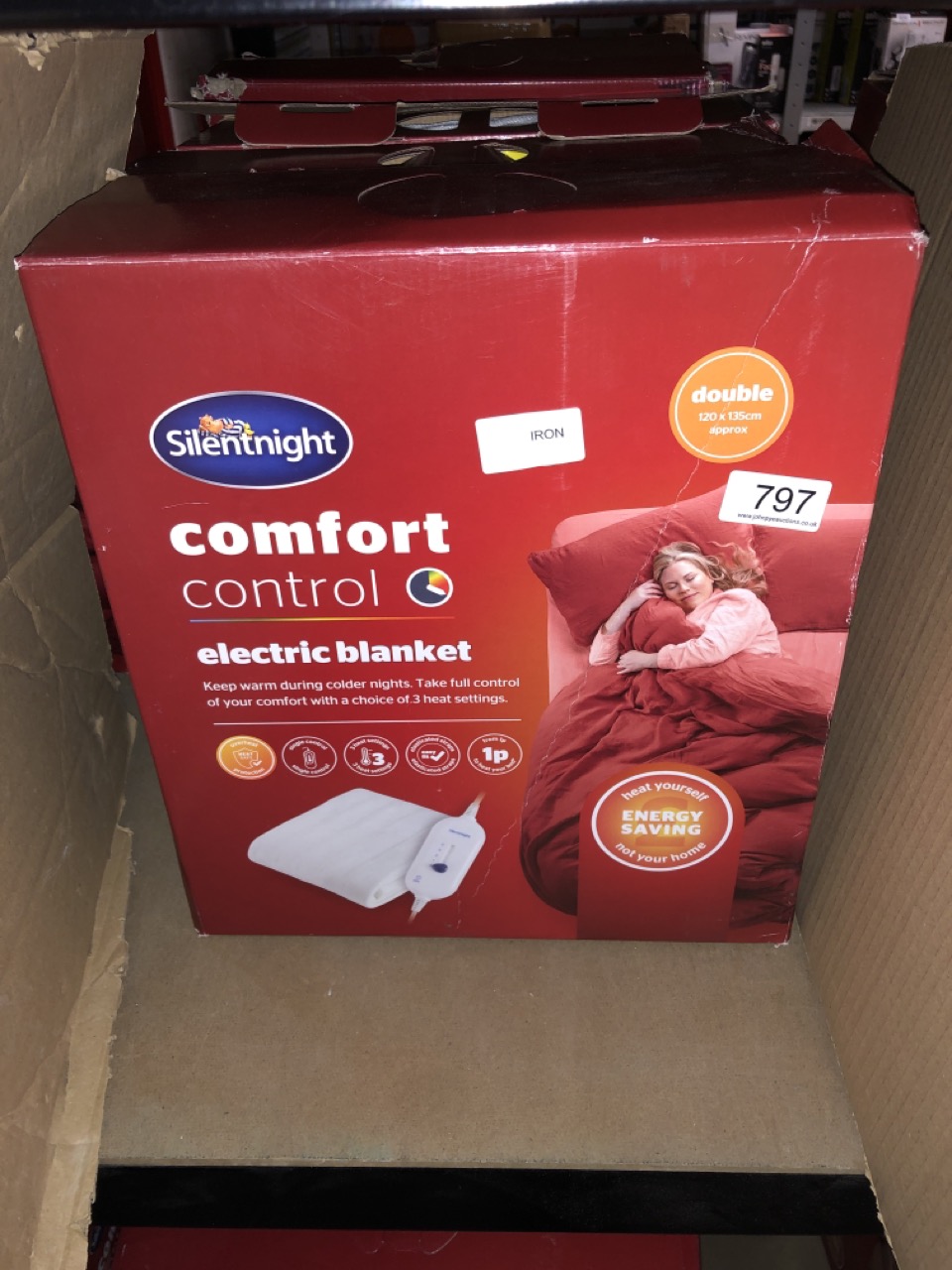 John Pye Auctions QTY OF ELECTRIC BLANKETS TO INCLUDE SILENT NIGHT