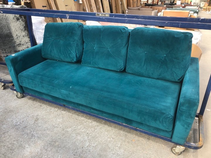 John Pye Auctions JOHN LEWIS & PARTNERS LARGE 3 SEATER SOFA BED IN