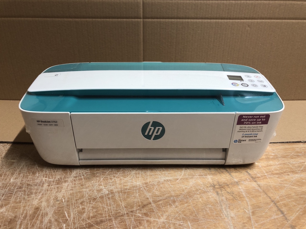 John Pye Auctions - 5 X PRINTERS INC HP DESKJET 3762 (COLLECTION OR  OPTIONAL DELIVERY AVAILABLE*)
