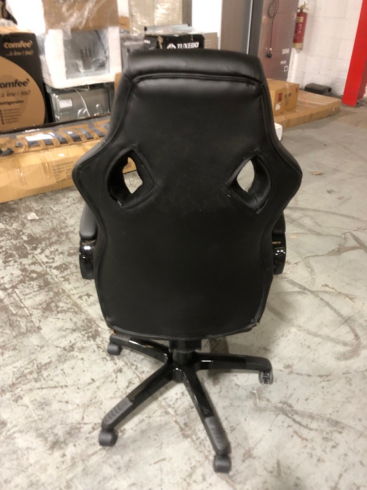 John Pye Auctions X ROCKER MAVERICK GAMING CHAIR IN BLACK / GOLD