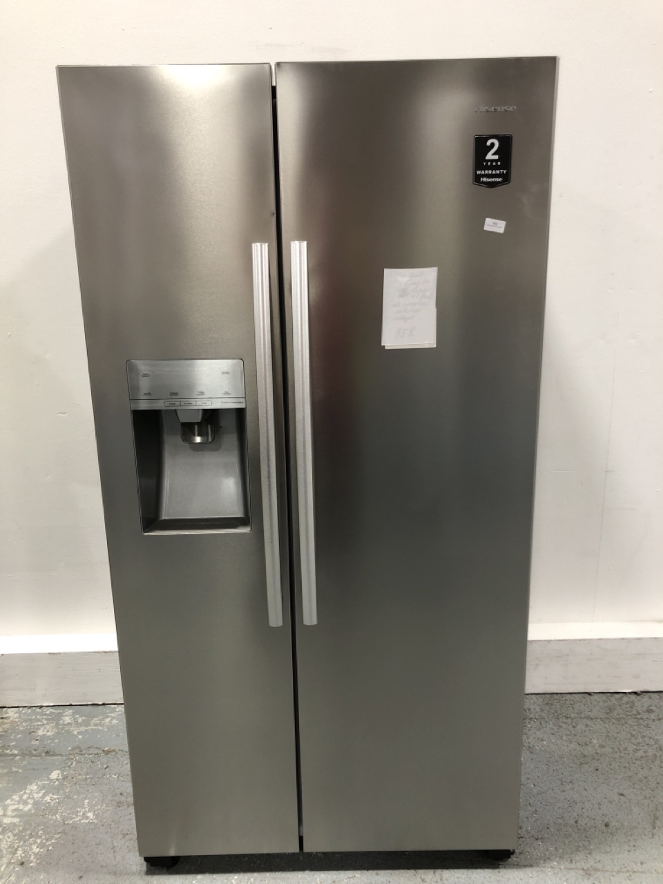 John Pye Auctions HISENSE RS694N4IIF AMERICAN STYLE FRIDGE FREEZER