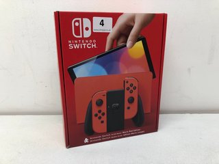 NINTENDO SWITCH OLED MODEL MARIO RED EDITION - RRP £309: LOCATION - BOOTH