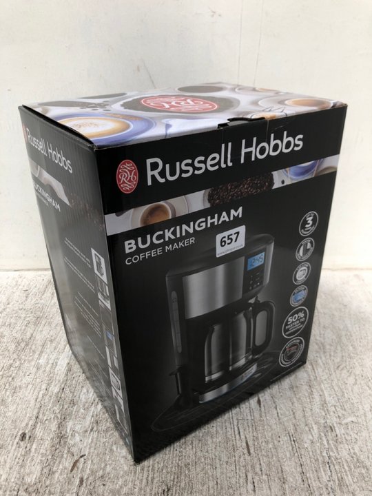 John Pye Auctions RUSSELL HOBBS BUCKINGHAM COFFEE MAKER MODEL