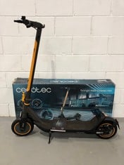 CECOTEC ELECTRIC SCOOTER BONGO M30 CONNECTED BLACK AND ORANGE WITHOUT CHARGER (LOOSE HANDLEBARS).