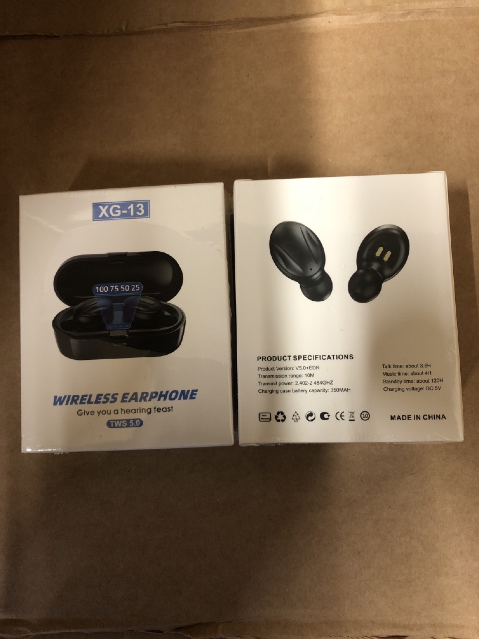 John Pye Auctions 10 X WIRELESS EARPHONES XG13 LOCATION B RACK