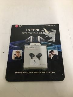 LG TONE FREE ENHANCED ACTIVE NOISE CANCELLATION EARBUDS