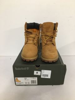 PAIR OF TIMBERLAND PREMIUM 6 IN WATERPROOF BOOTS - SIZE UK 6