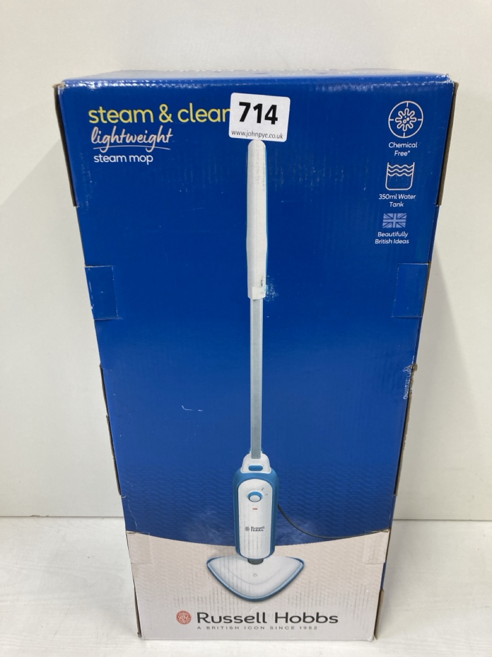 John Pye Auctions RUSSELL HOBBS STEAM AND CLEAN STEAM MOP