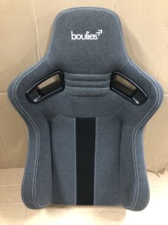 BOULIES BACKREST FOR CHAIR CHARCOAL GREY (COLLECTION OR OPTIONAL DELIVERY AVAILABLE*)
